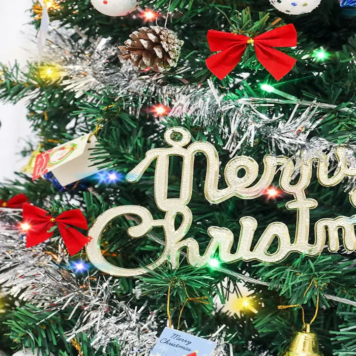 Large Habicare Christmas tree in various heights with colorful 30-LED lights, perfect for festive holiday decoration.