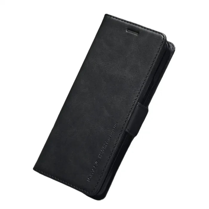 Habicare 9eight5 leather case for Samsung Galaxy Z Fold7, available in four colors, showing the stylish, protective phone cover.