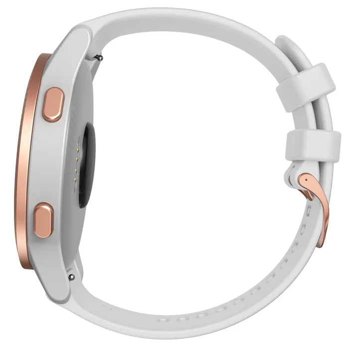 Habicare leather watch strap for Garmin Forerunner 265S, available in multiple colors, featuring a stylish TWS design.