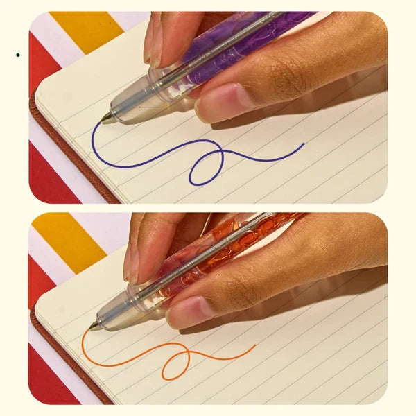 Lifelines Scented Lava Pen 2 Pack - Purple/Orange