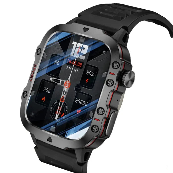 Habicare LIGE casual smart watch with voice assistant, available in two colors, featuring a sleek TWS design and digital display.