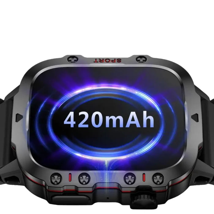Habicare LIGE casual smart watch with voice assistant, featuring a sleek TWS design available in two colors.