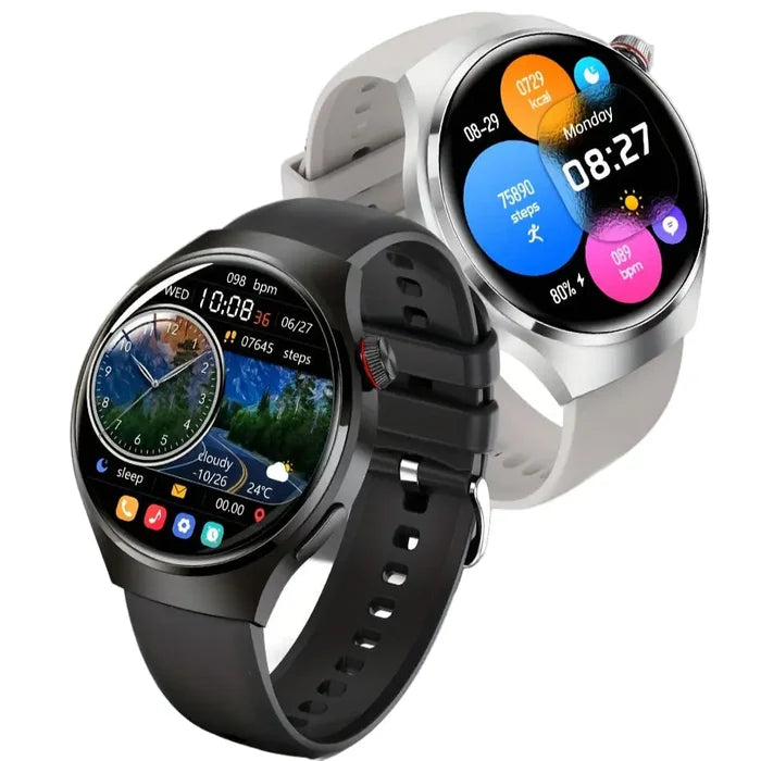 Habicare LIGE men's smart sport watch with TWS earphones, featuring a sleek design and multiple models for active use.