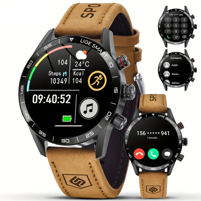 Habicare LIGE Multifunctional Sports Smart Watch in various styles, featuring a sleek TWS design with digital display and fitness tracking.