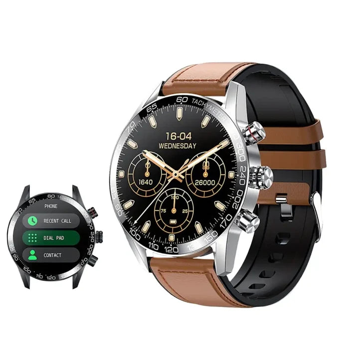 Brown Strap Silvery