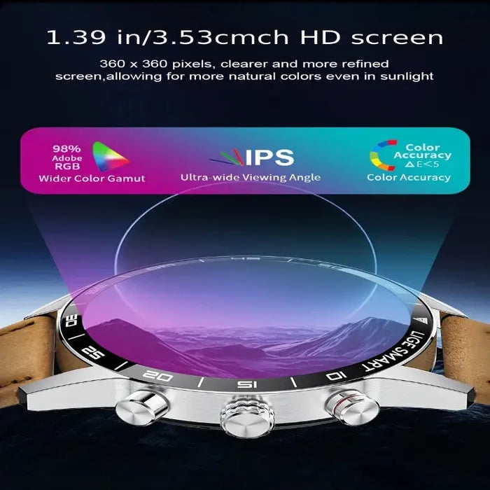 Habicare LIGE multifunctional sports smart watch with TWS earbuds, showcasing 8 different style options, digital display, and fitness features.