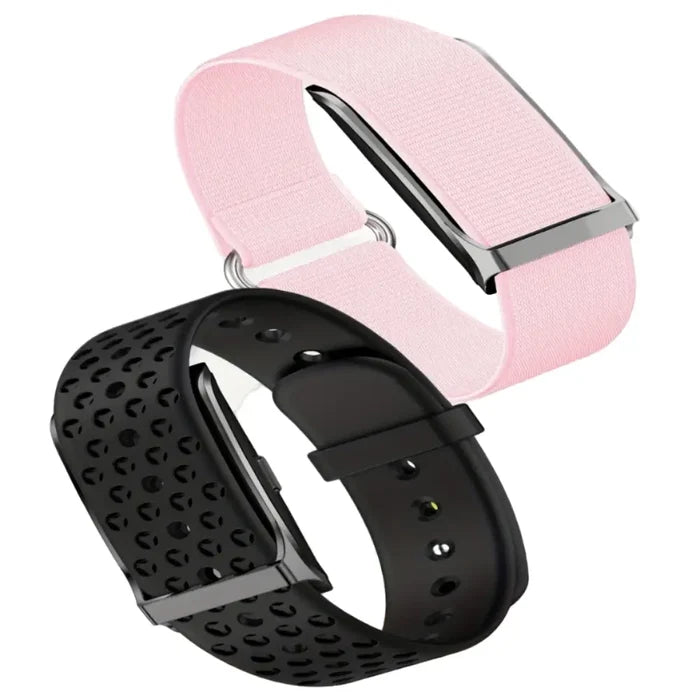 Habicare LIGE No-Screen Fitness Smartwatch TWS with ultra-thin, lightweight design available in four colors, shown in a sleek style.