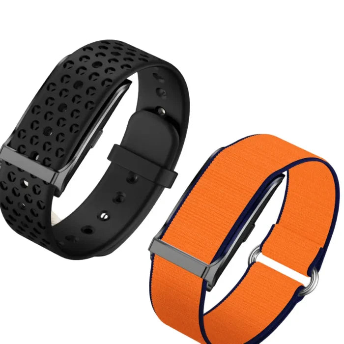 Habicare LIGE No-Screen Fitness Smartwatch in four colors, ultra-thin lightweight TWS watch with fitness tracking features.