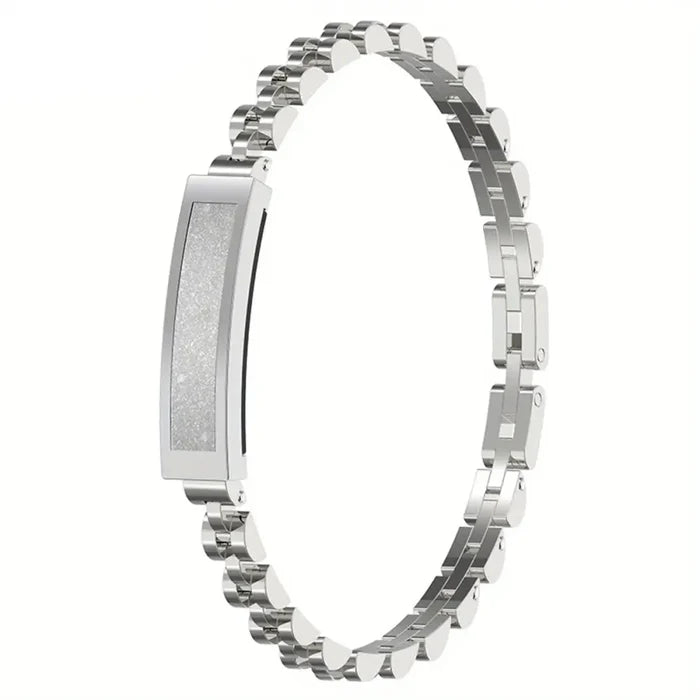 Silvery White