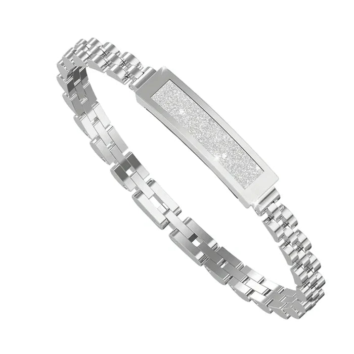 Habicare LIGE smart bracelet TWS multifunctional watch with step counter, alarm, and remote camera control, shown on a wrist.