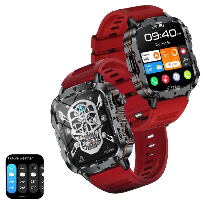 Habicare LIGE Smart Sports Watch with HD touch screen and call function, showcasing a sleek design and multiple models.