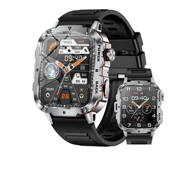 Black Silicone Band-I