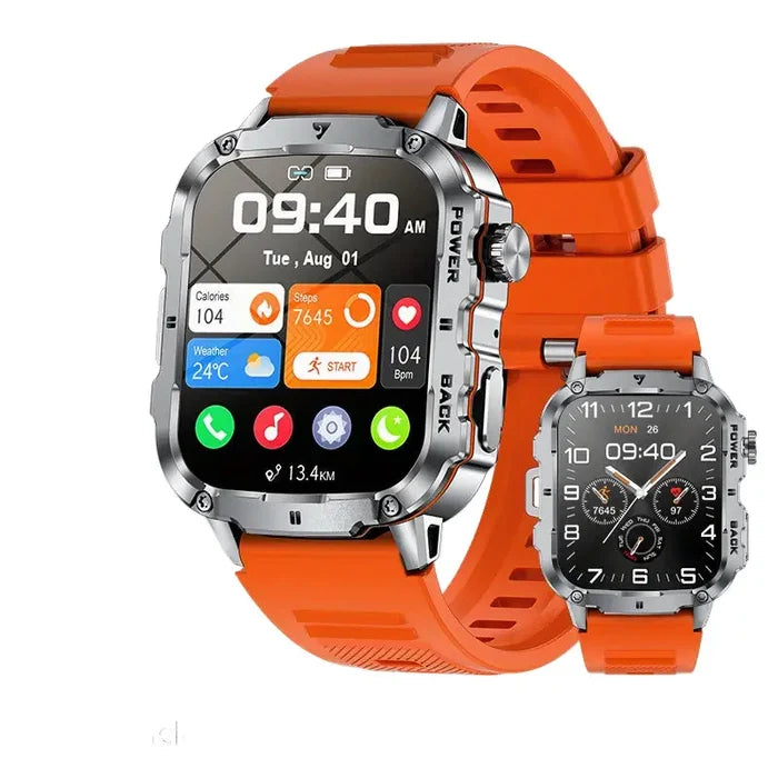 Orange Silicone Band-K