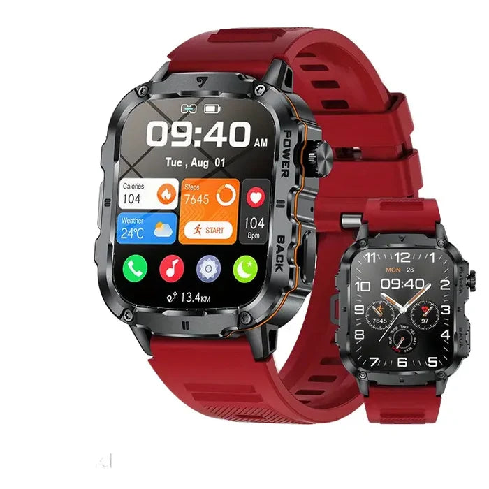 Red Silicone Band