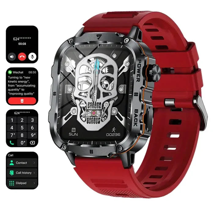 Habicare LIGE Smart Sports Watch with HD touch screen and call function, featuring a sleek TWS design and multiple models.