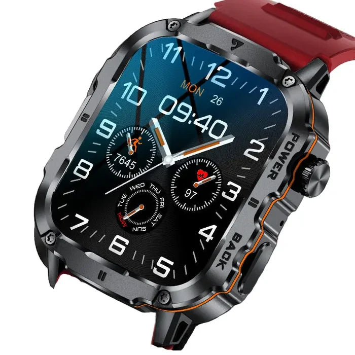 Habicare LIGE smart sports watch with HD touch screen and call function, featuring an active fitness design and multiple models.