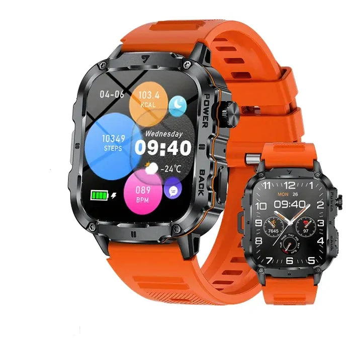 Orange Silicone Band