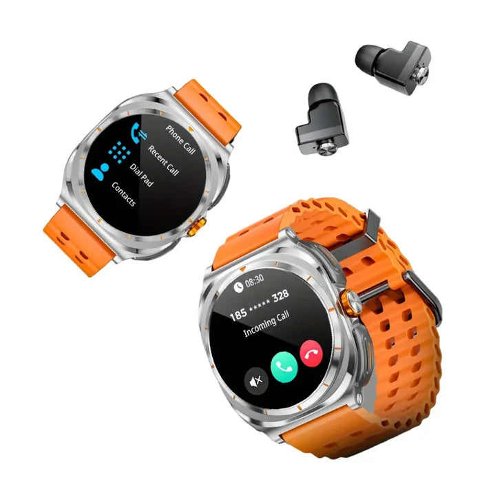 Habicare LIGE smart watch for men and women with 400mAh battery and 100+ sports modes, shown in three color options.