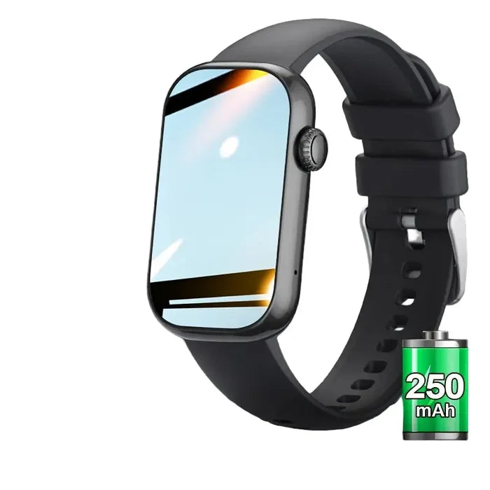 Habicare LIGE Smart Watch with HD TFT display, wireless call feature, and 100+ sports modes in three colors.