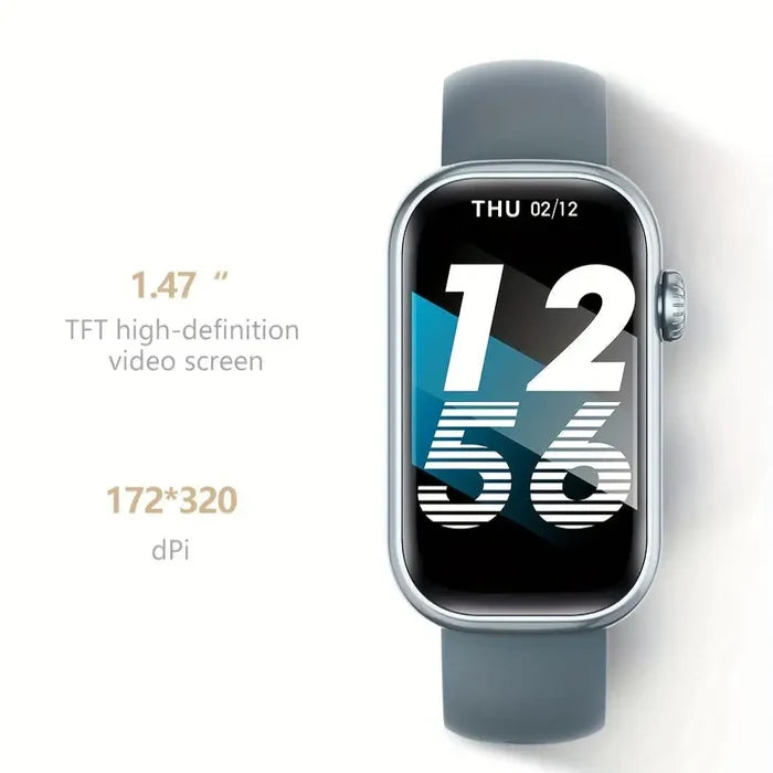Habicare LIGE Smart Watch with HD TFT display, wireless call feature, and 100+ sports modes in three colors.