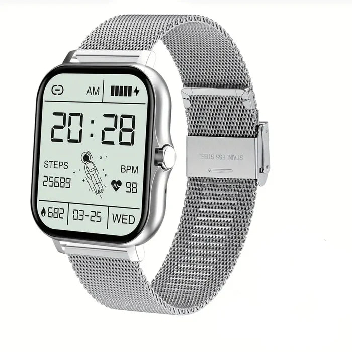 Habicare LIGE Smart Watch with call functions, customizable wallpaper, and music control in four colors, TWS wearable device.
