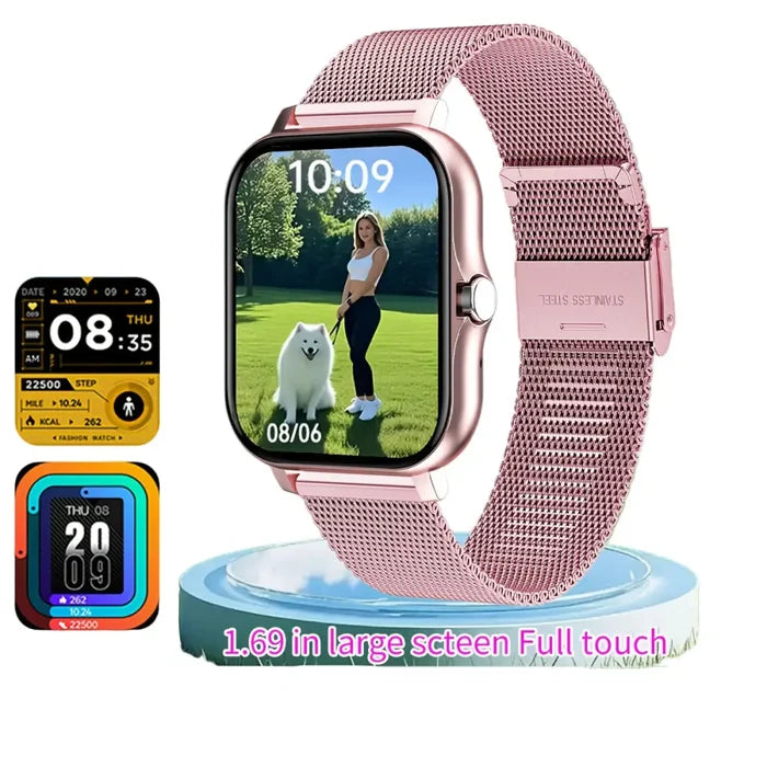 Pink Mesh Belt