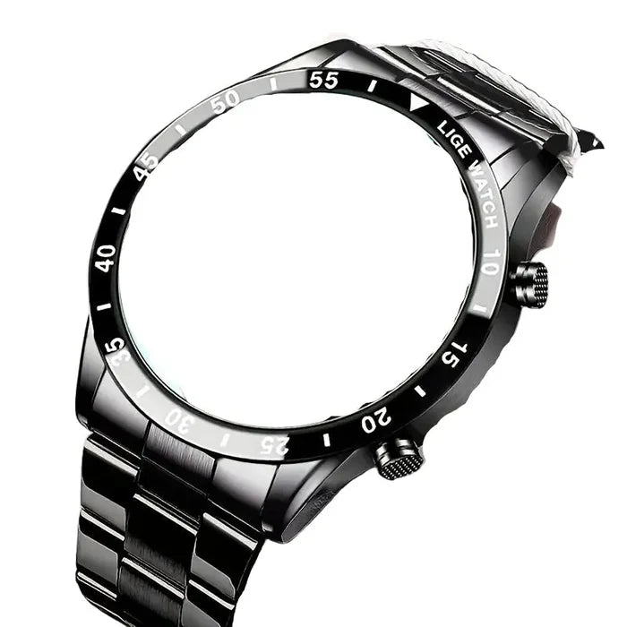 Habicare LIGE Smartwatch with full touchscreen display and call management, TWS design available in four styles.