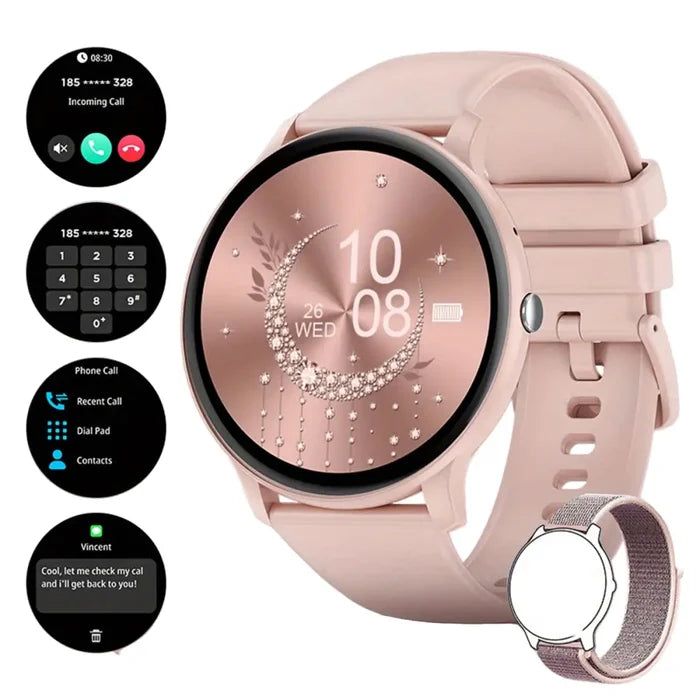 Pink Silicone Band