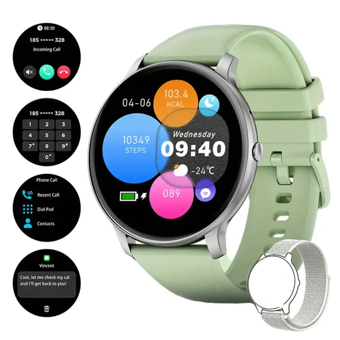 Green Silicone Band