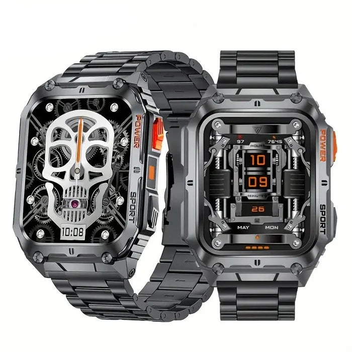 Habicare LIGE Smartwatch TWS with wireless calling, over 100 sports modes, and AI voice features, shown in the image.