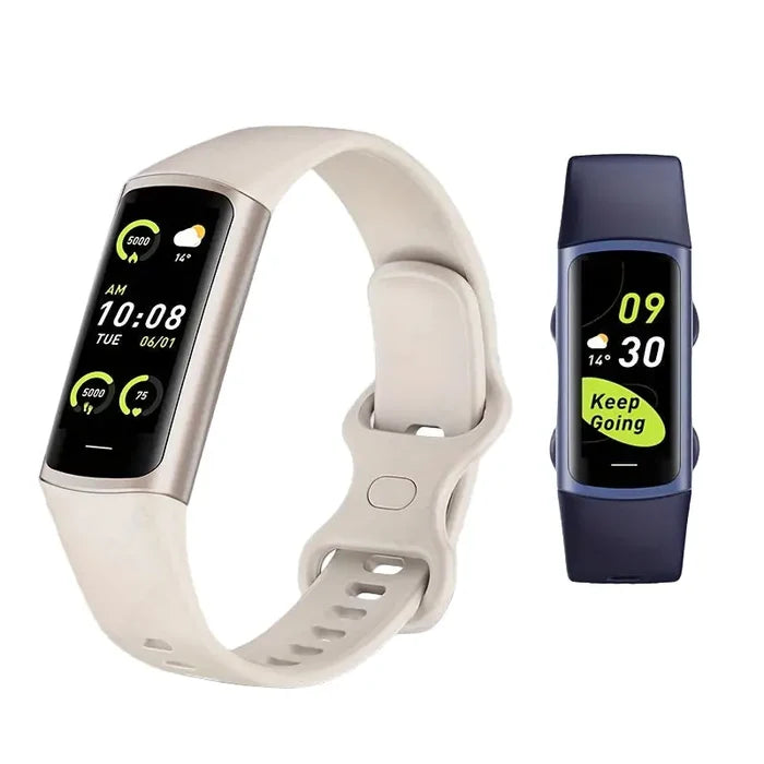 Habicare LIGE TWS smartwatch with wireless call functionality and multi-sport modes in five vibrant colors.