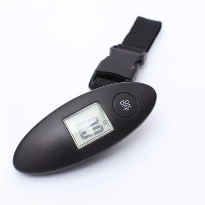 9eight5 luggage scale showing weights from 0.1kg to 40kg, a compact and portable tools and kits device for travel weight measurement.