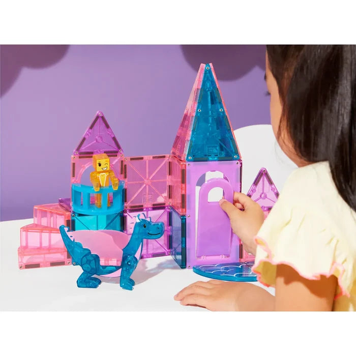 Magna-Tiles Castle - 25 Piece Magnet Block Building Set