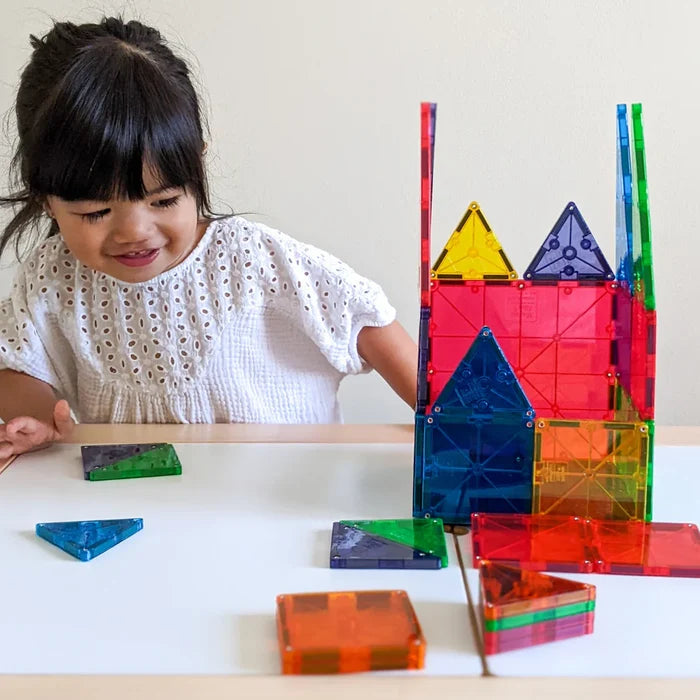Magna-Tiles Classic - 32 Piece Magnet Block Building Set