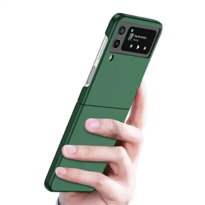 Habicare 9eight5 MagSafe case for Samsung Galaxy Z Flip 3 in 23 colors, featuring magnetic protection and sleek design.