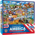 MasterPieces Celebrate America's 250th Anniversary - 1000 Piece Jigsaw Puzzle
