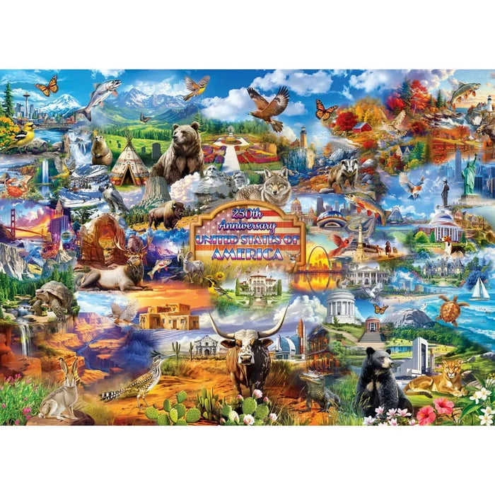 MasterPieces Celebrate America's 250th Anniversary - 1000 Piece Jigsaw Puzzle