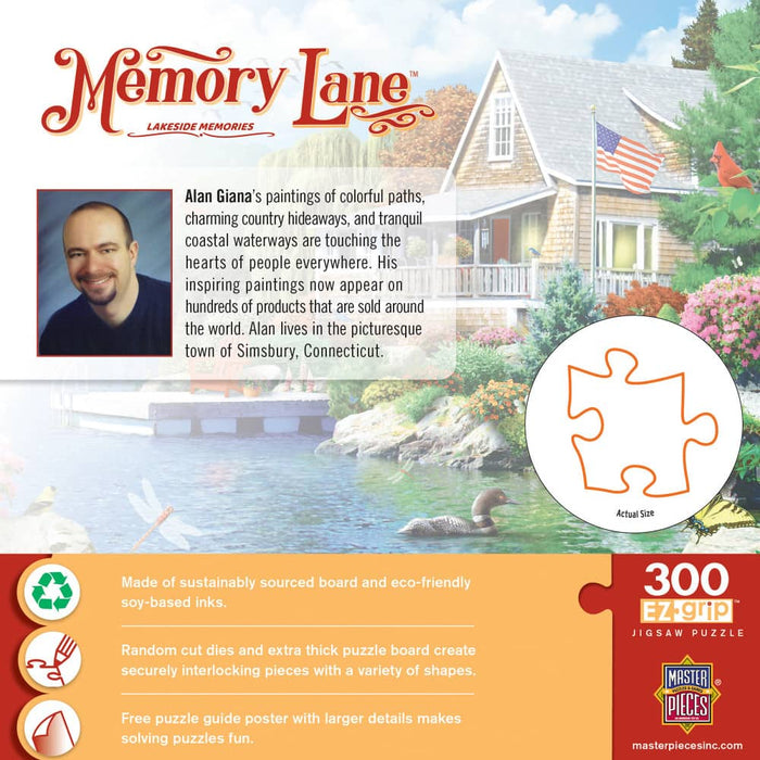 MasterPieces Lakeside Memories - 300 Piece EZ Grip Jigsaw Puzzle