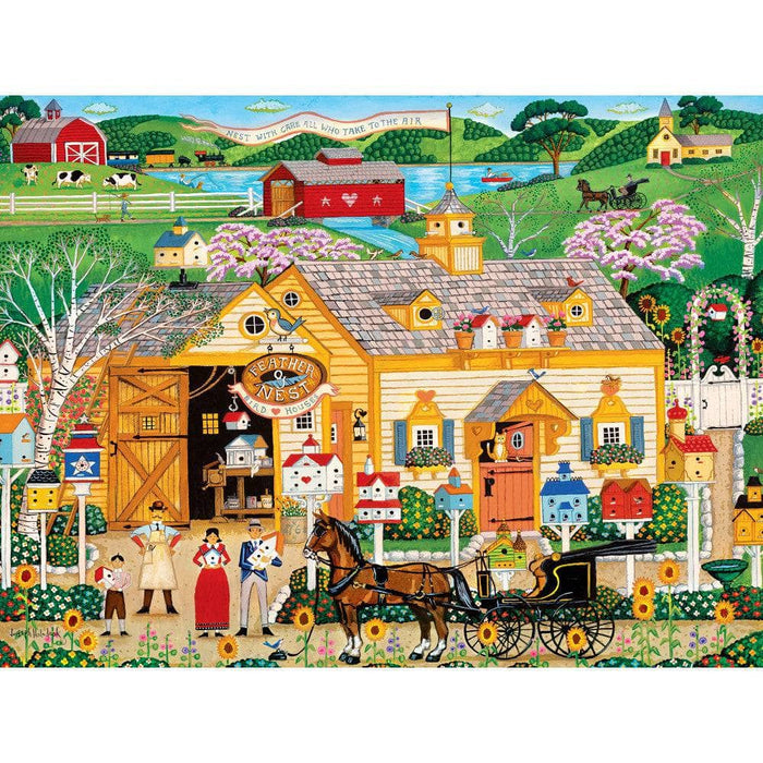 MasterPieces Town & Country Feather and Nest - 300 Piece EZ Grip Jigsaw Puzzle