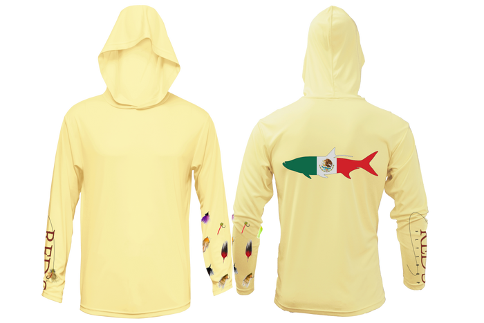 Mexico Flag Tarpon Sun Hoody