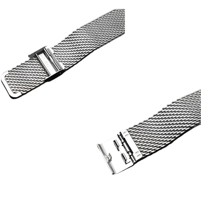 Habicare Milanese strap for Garmin Venu, Vivoactive, Forerunner series in 20mm and 22mm, available in four colors.