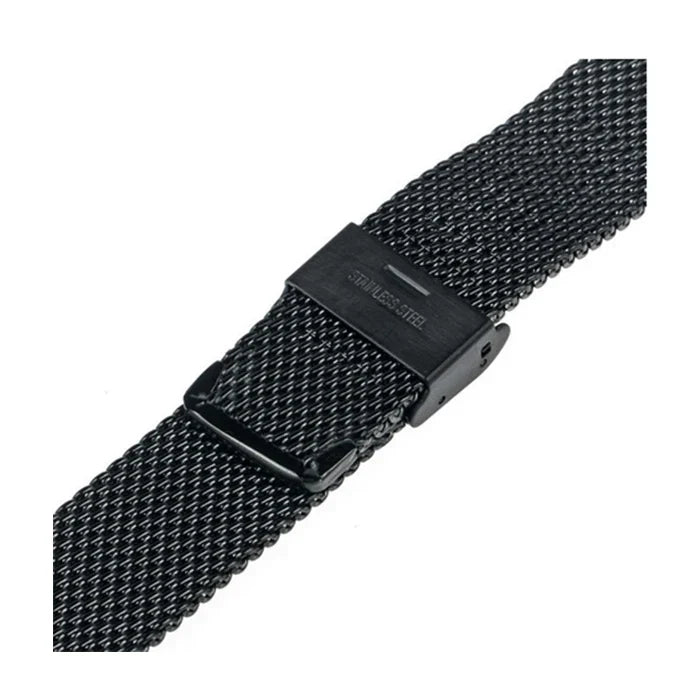 Habicare Milanese strap for Garmin Venu, Vivoactive, and Forerunner series in 20mm and 22mm, available in four colors.