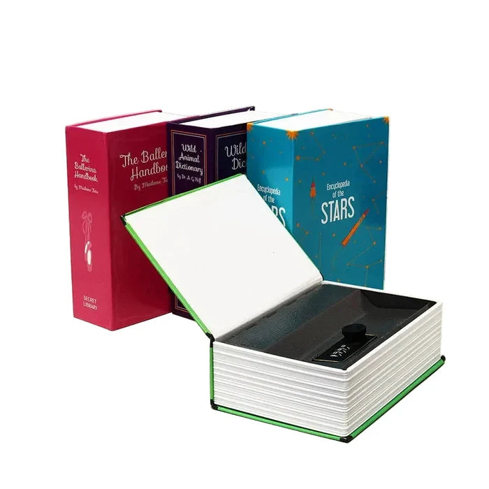 HBC Mini Dictionary Book Safe by Habicare, compact hidden storage with a dictionary design, ideal for discreetly securing valuables.