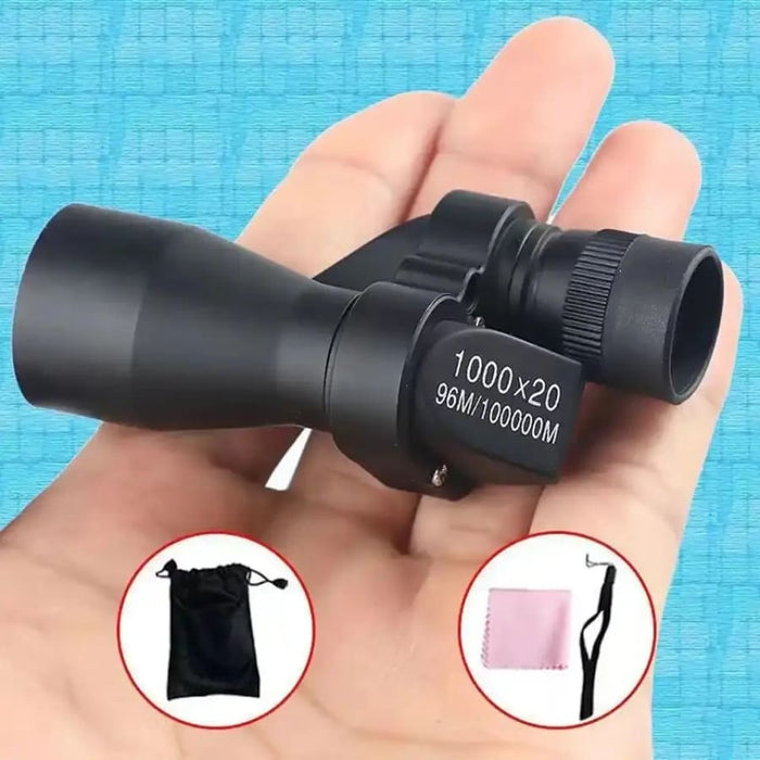 Compact 9eight5 Mini Monoculars with black body and adjustable focus, ideal for outdoor viewing and sightseeing.