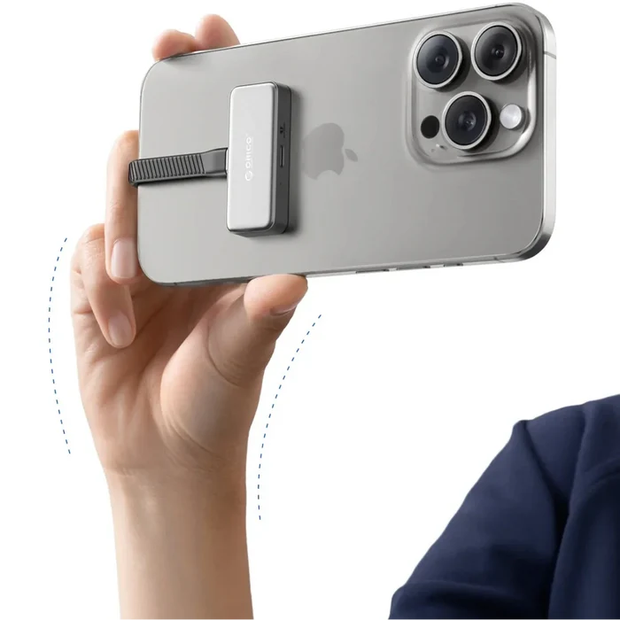Habicare Mini Portable SSD TWS device with sleek design, available in 64GB, 128GB, and 256GB storage options.