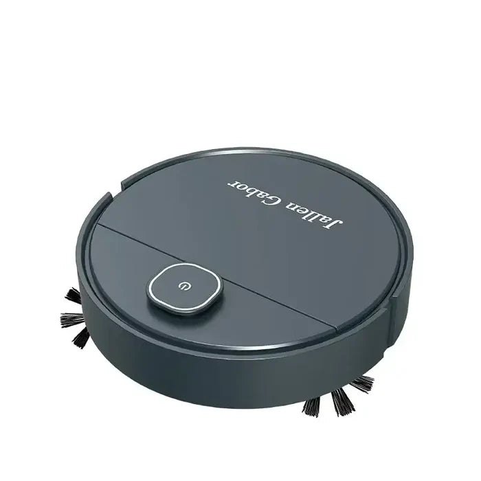 Habicare Mini Robo Vacuum, 3-in-1 smart sweeping robot with wireless design, suitable for home cleaning tasks.