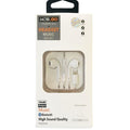 9eight5 Mobigo earphones with in-ear design and inline microphone, compatible with phones and tablets.