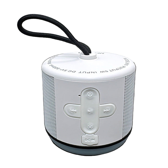 Mobigo K16 wireless speaker by 9eight5 with sleek black design, showing the compact shape and speaker grille.