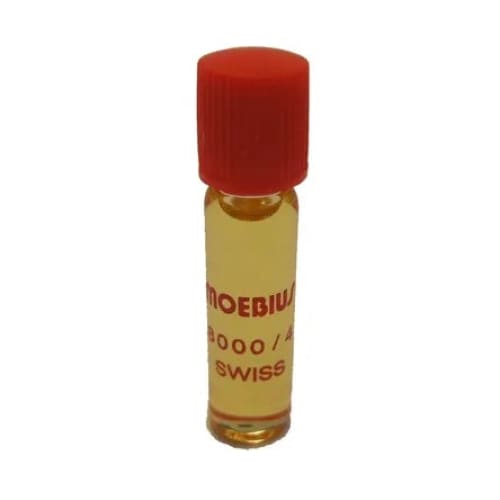 Moebius Watch Oil 2ML, a small bottle of watch lubrication oil from That Watch Shop, for precise watch maintenance and repairs.