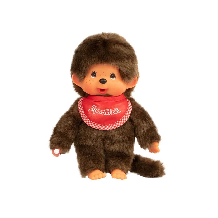 Monchhichi 8 Inch Classic Boy Plush Toy - Red
